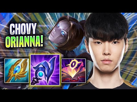 CHOVY IS SO CLEAN WITH ORIANNA! - GEN Chovy Plays Orianna MID vs Zoe! | Season 2022