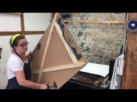 Thomas Ott - "Regeneration", lithographie en manière noire éditée par MEL Publisher