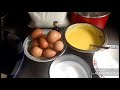 CAKE WITHOUT MIXER AND OVEN/ HOW TO MIX CAKE WITH HAND.