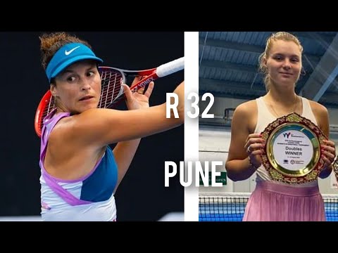 Tatjana Maria VS Ekaterina Maklakova | W40 Pune Open 2023 | Round of 32