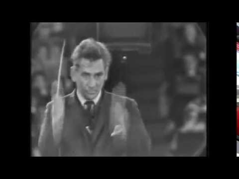 Bernstein Conducts Overture to Candide, New York Philharmonic