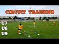 Soccer Circuit Training 🔥 Exercises to Improve Speed, Agility & Technique ⚽️ U7-U8-U9