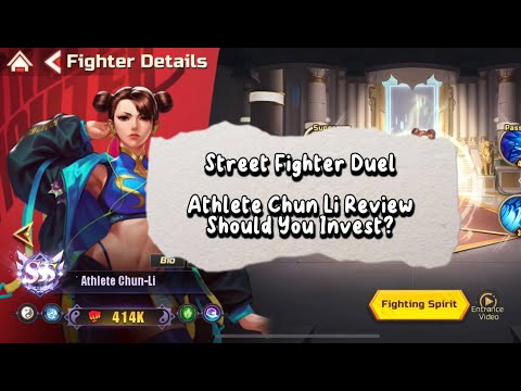 Street Fighter Duel - Straightforward F2P Athlete Chun Li Review (Should You Invest?)