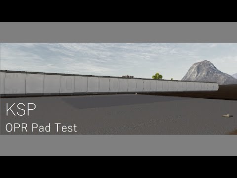 KSP Outside physics range test pad