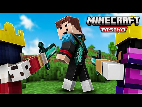 EVERYTHING LOST! My first death & the banishment (XXL episode - Minecraft Risk)