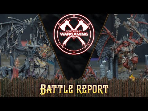 SLAVES TO DARKNESS vs BLADES OF KHORNE l Warhammer Age of Sigmar Battle Report!