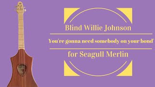 Blind Willie Johnson . &#39;You&#39;re gonna need somebody on your bond&#39; for Seagull Merlin