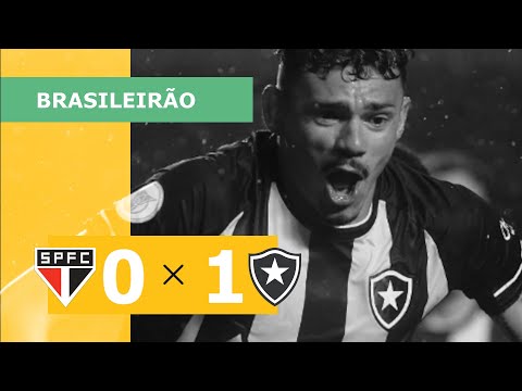 São Paulo 0 x 1 Botafogo - Gol - 09/10 - Brasileirão 2022
