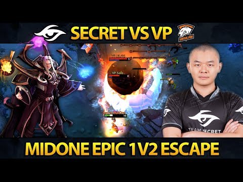 SECRET vs VP - EPIC GAME! MIDONE INVOKER - ESL GENTING DOTA 2