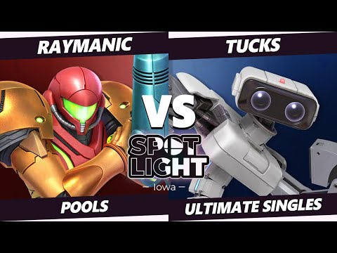 Spotlight: Iowa - Raymanic (Samus) Vs. Tucks (ROB) SSBU Ultimate Tournament