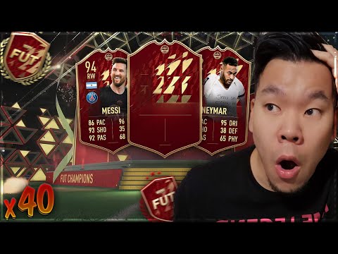 WAS ZIEHT MAN AUS 40x PREMIUM FUT CHAMPIONS 86+ UPGRADE PICKS!? 🤔🔥 FIFA 22 ULTIMATE TEAM