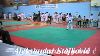 preview picture of video 'Aleksandar Stojkovic pobednik na XIII Prvenstvu Srbije u karateu KUS'