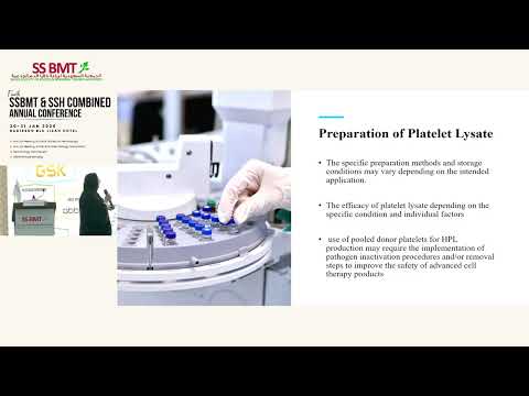 Overview on Platelets Products in Clinical Practice | Salwa Hindawi | 31 JAN 2026