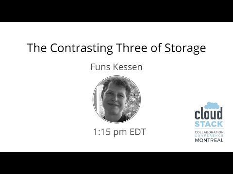 CCCMTL2016 - The Contrasting Three of Storage