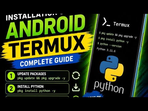 Learn Python Installation On Android Using Termux Step By Step