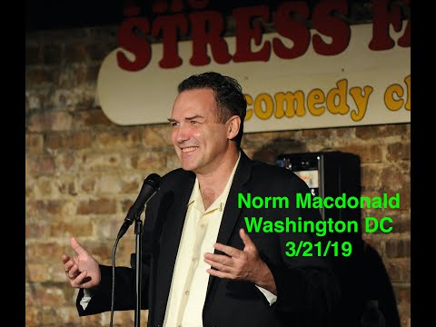 Norm Macdonald Live in Washington DC (3/21/19)
