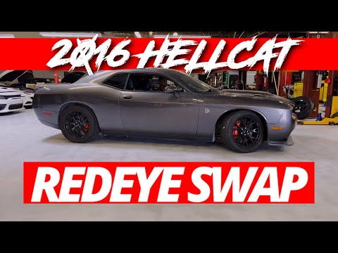 2016 HELLCAT (REDEYE ENGINE/BLOWER) SWAP