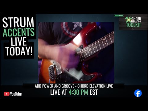 Strum Accents: Add Power and Groove (Live Guitar Lesson)