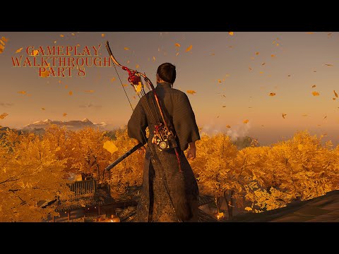 GHOST OF TSUSHIMA Full Gameplay Walkthrough Part 8 - THE CURSE OF UCHITSUNE [ PS4 PRO ]-( GIVEAWAY )