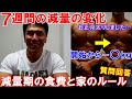 減量7週目の食事とトレーニング内容!減量期の食費は?奥さんは料理作らない?【質問回答】