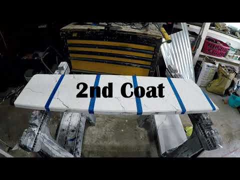 Concrete countertop sealer and testing