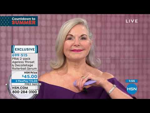 PRAI 2pack Ageless Throat   Decolletage Rollerball Serum