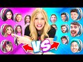 100 BOY Vs GIRL YouTuber Mystery Buttons Only One Lets You Escape