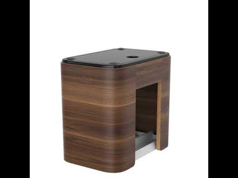 Dispenser til servietter Tork 273002 valnød træ og plastik 19,30cm x13,60cm x 20,30cm