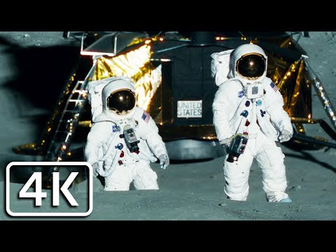 Transformers 3 - Apollo 11 finds alien spaceship on the Moon [4K]