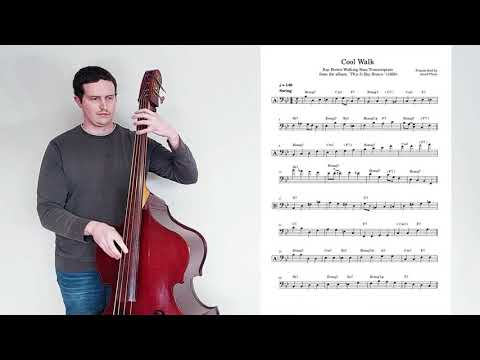 Ray Brown Walking Bass Transcription - "Cool Walk"