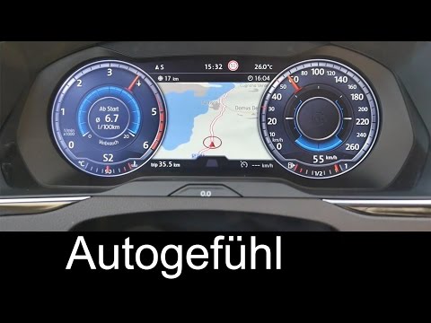 All-new VW Volkswagen Passat B8 sedan & wagon 2.0 TDI acceleration 0-100 km/h 0-60 mph - Autogefühl