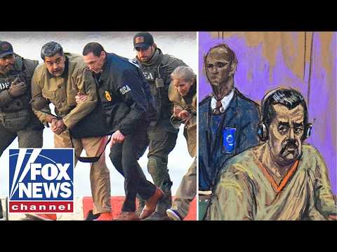 Maduro and his wife have arrived in federal court