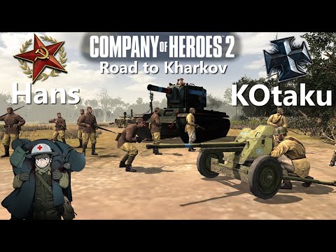 Company of Heroes 2: Hans(SU) vs KOtaku(OKW) Pinned at the Cut off!