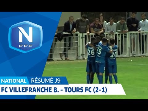 J9 : FC Villefranche B. - Tours FC (2-1), le résumé I National FFF 2018-2019