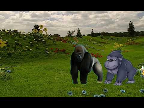 Teletubbies Magical Event; 4 Gorillas  (My Version) (A Resquest for Jesus Ferbal Balbuena)