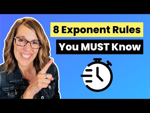 Master All 8 Exponent Rules in Minutes — Clear Examples + Quick Tips