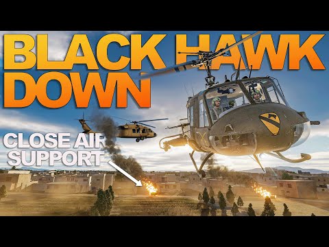Massive Gunship Operation | UH-1H Huey | DCS World