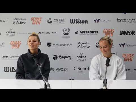 Katarzyna Piter & Kimberley Zimmermann Campeãs Oeiras Ladies Open 2022