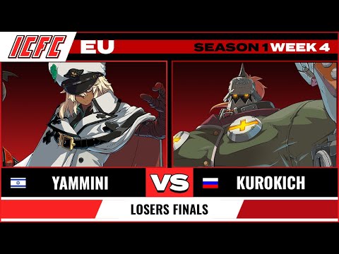 Yammini (Ramlethal) vs Kurokich (Potemkin) Losers Finals - ICFC GGST EU: Season 1 Week 3