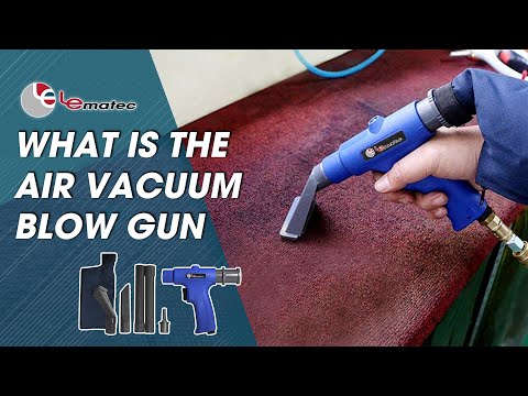 LEMATEC Air vacuum gun and blow gun kits( Air wonder gun)