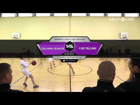 Tallinna Ülikool vs 1182 Tallinn - Korvpalli naiste meistriliga finaal, 25.04.2016