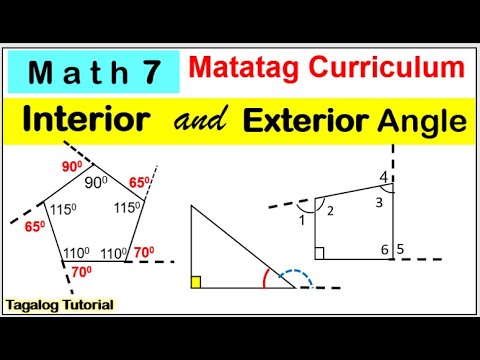 MATH 7 INTERIOR and EXTERIOR Angle of Polygon #math7matatag #matatagcurriculum #geomerty #grade7