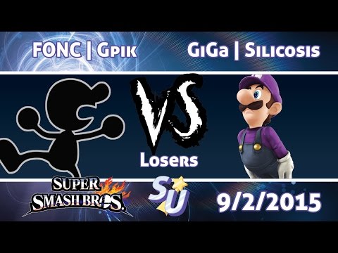 FONC | Gpik (Game & Watch) Vs. GiGa | Silicosis (Luigi) - Simply Smashing Ep.3 - Smash 4