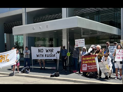 STOP US War Funding In Ukraine! Protest At Congresswoman Barbara Lee's Oakland Office