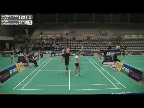 Natarov / Voytsekh vs Knudsen / Juul Moller (XD, Qualifying) - 2015 Belgian International