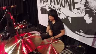 HD Marky Ramone and Kenneth Stringfellow soundcheck Let&quot;dance and shock treatment