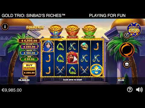 Gold Trio: Sinbad's Riches – Video Gameplay