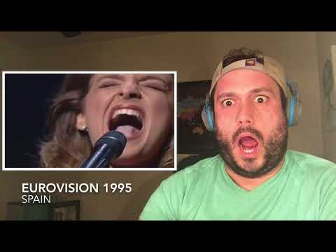 Eurovision Reaction 1995 - SPAIN!