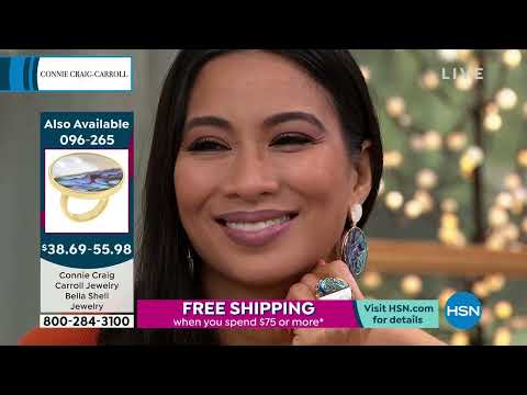 Connie Craig Carroll Jewelry Bella Shell Drop Earrings