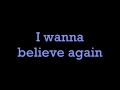 Orianthi Believe Lyrics 